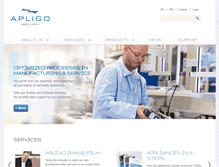 Tablet Screenshot of apligo.com